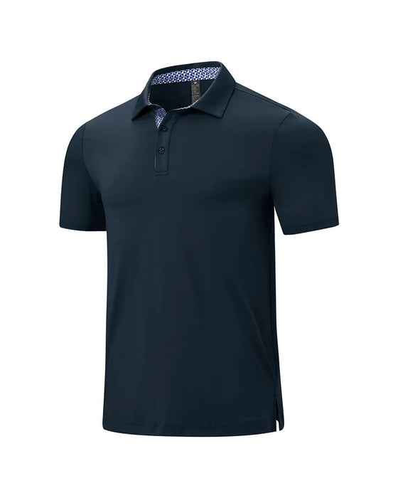 Kontrastkrave Polo Skjorte
