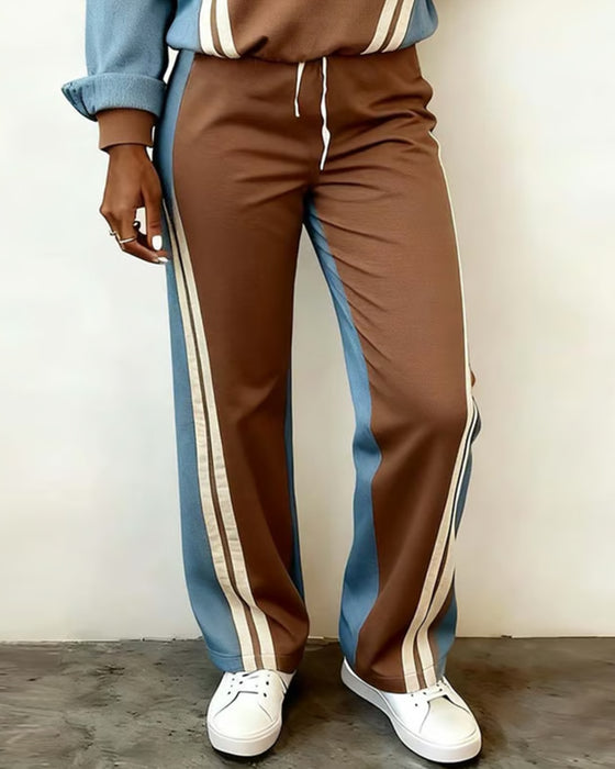 Casual Sportsæt Til Efterår Og Vinter