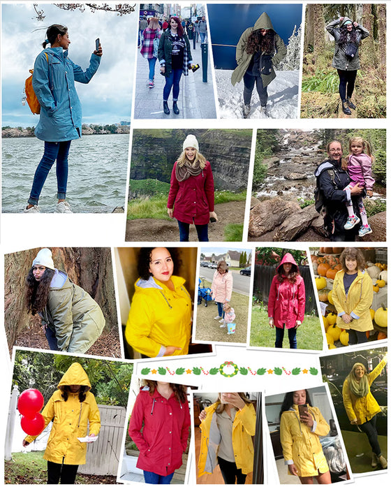 Jacket For Kvinder Med Vandtæt Og Vindtæt Egenskaper