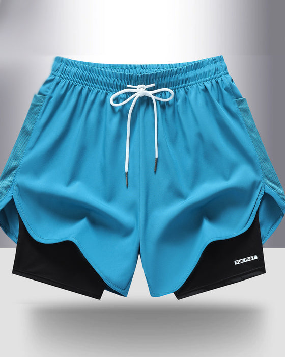 Shorts Åndbar Hurtigtørrende Dobbeltlag