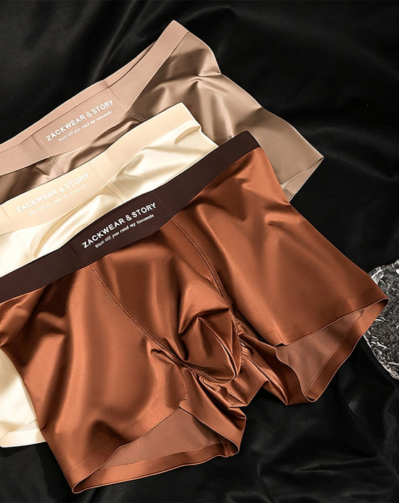 Herre Shorts Issilke Åndbar Boxer