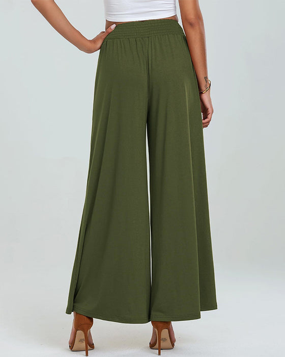 Bukser Lomme Elastisk Talje Bootcut