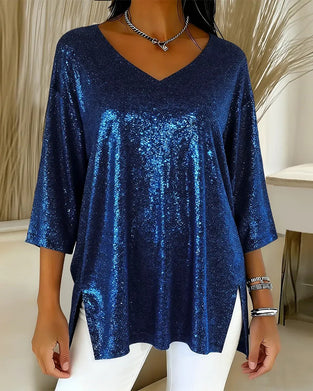 Toppe V-Hals Løs Modne