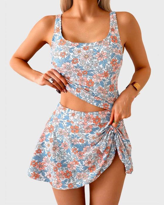Tankini Sidebinding Feriestil