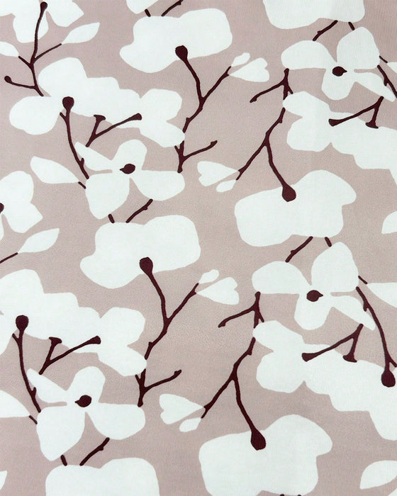 Kjole Ærmeløs Blomstermønster