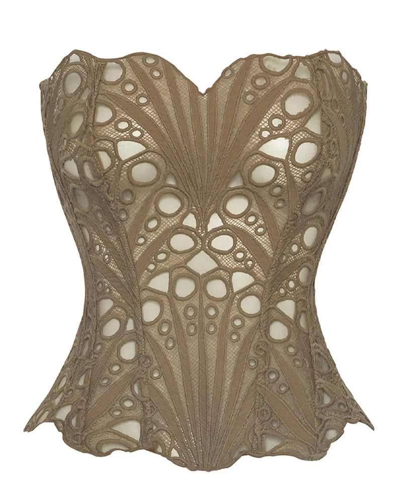 Cami Top Trykt Shapewear