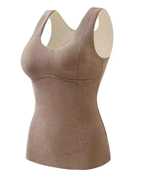 Tanktop Ensfarvet Termisk