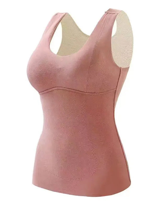 Tanktop Ensfarvet Termisk