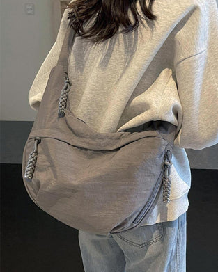 Nylon Dumpling Skuldertaske