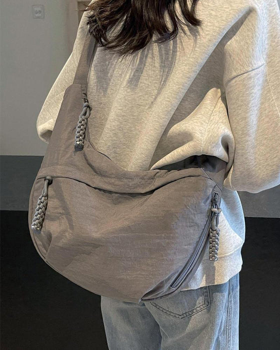 Nylon Dumpling Skuldertaske