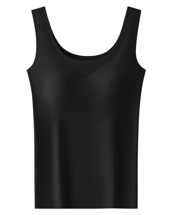 Tank Top Sporløs Indbygget Bh