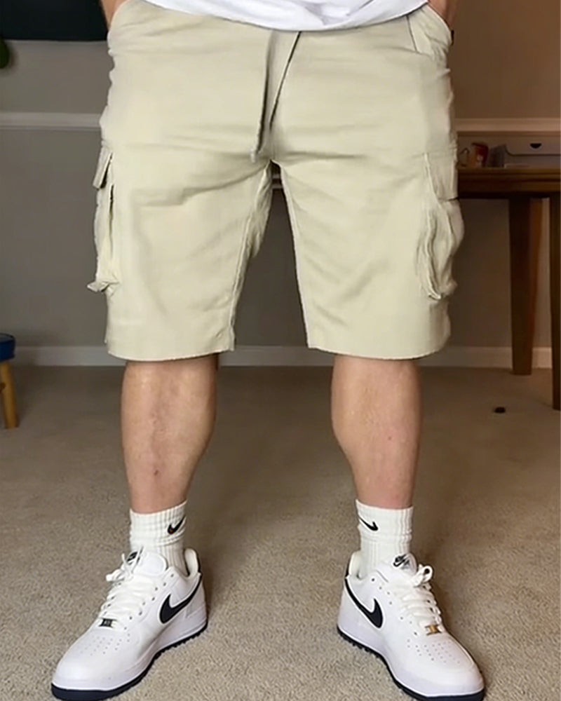 Shorts Herre Bælte Cargo