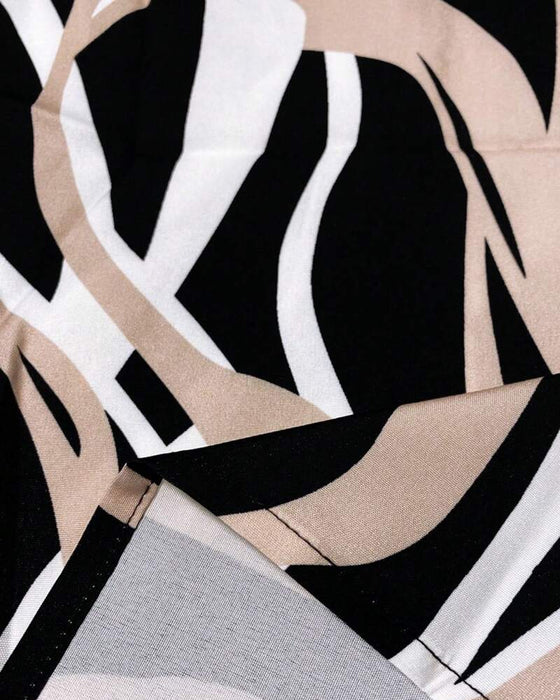 Vest V-hals Blomster Ærmeløs