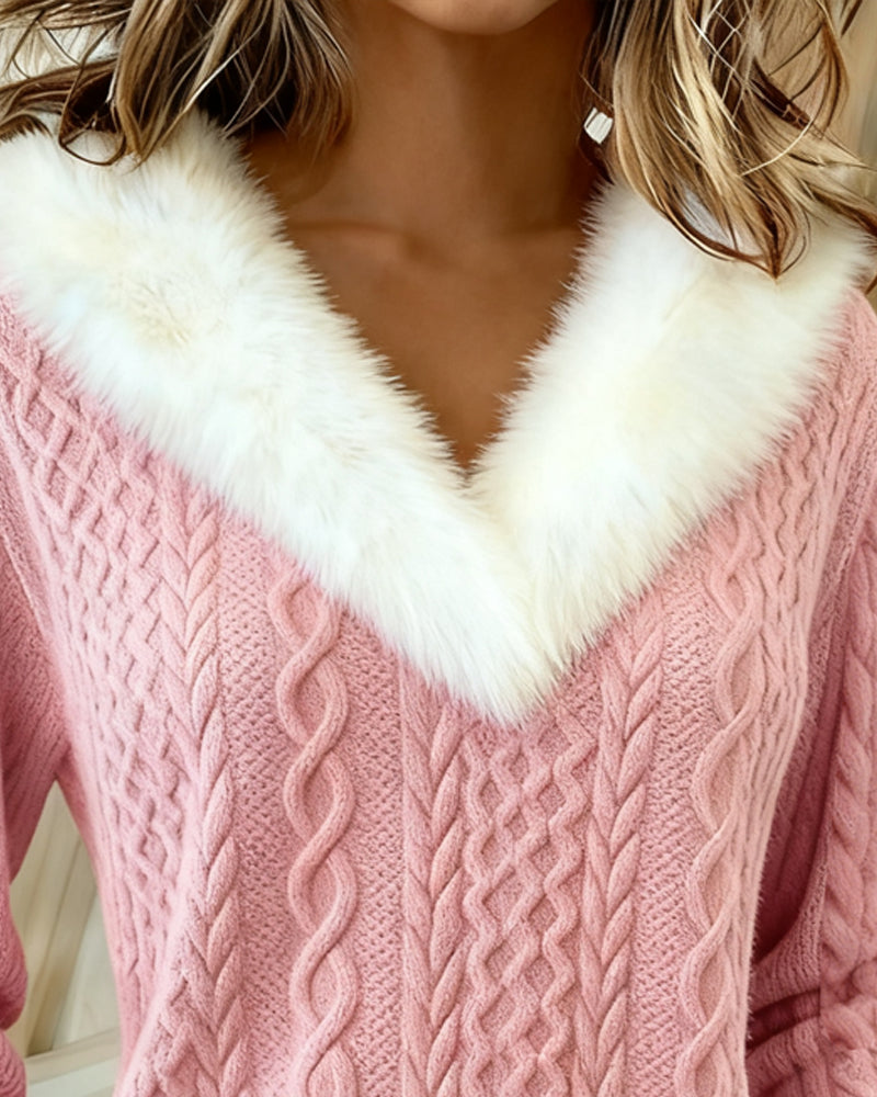 Top Maomao V-Hals Modne