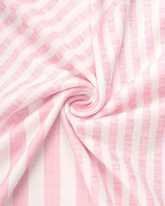 T-shirt V-hals Stribet