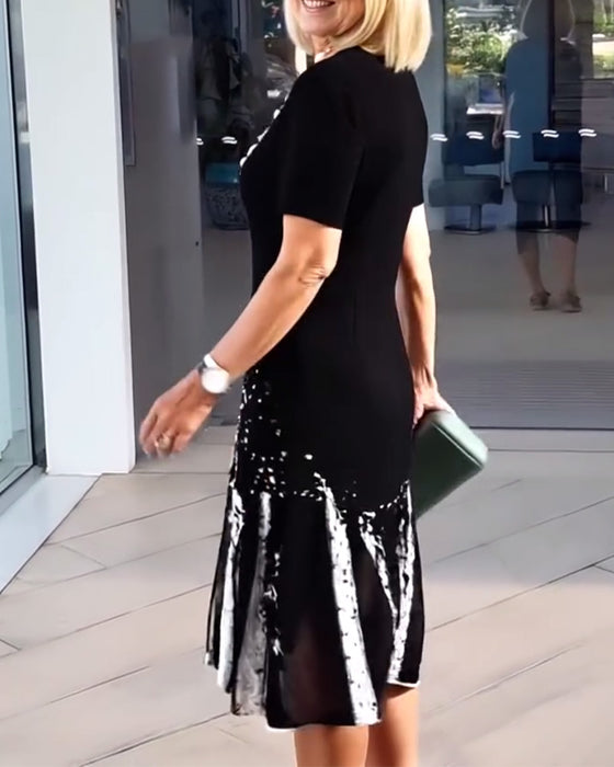 Kjole Temperamentsfuld Pendler Tryk