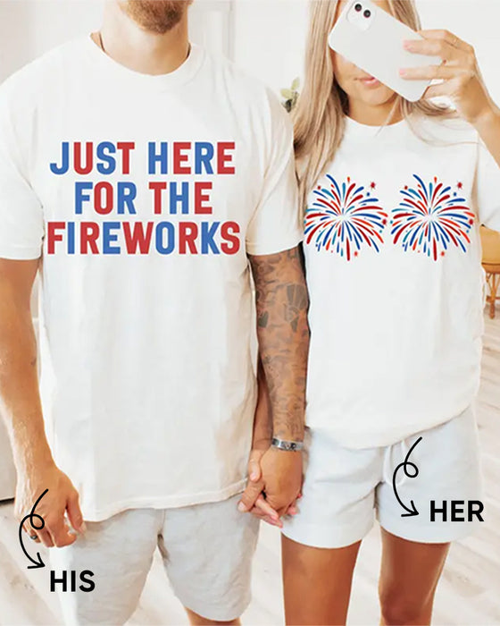 Trykt Casual T-Shirt Med Rund Hals