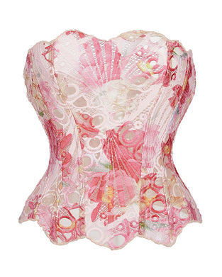 Cami Top Trykt Shapewear