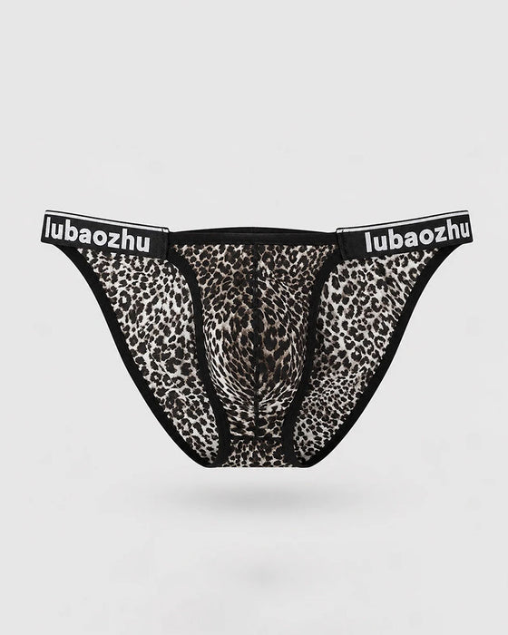 Herre-Tanga Leopardmønstret