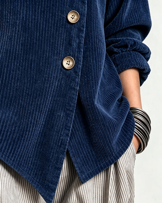 Frakke Turtleneck Knap Løs