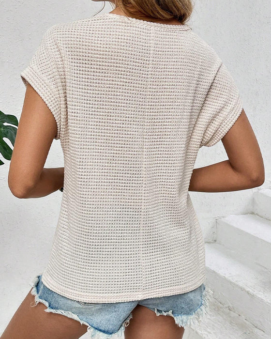 T-Shirt Raglan Net Hul Ud Åndbar