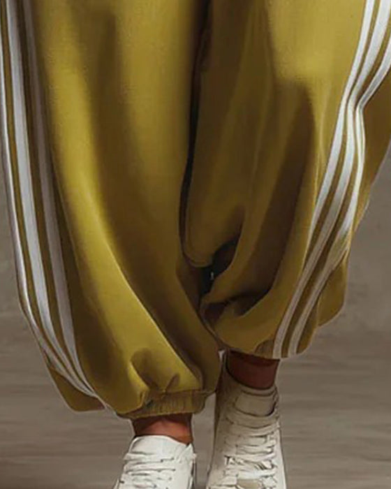 Jumpsuit Hip Hop Stribet