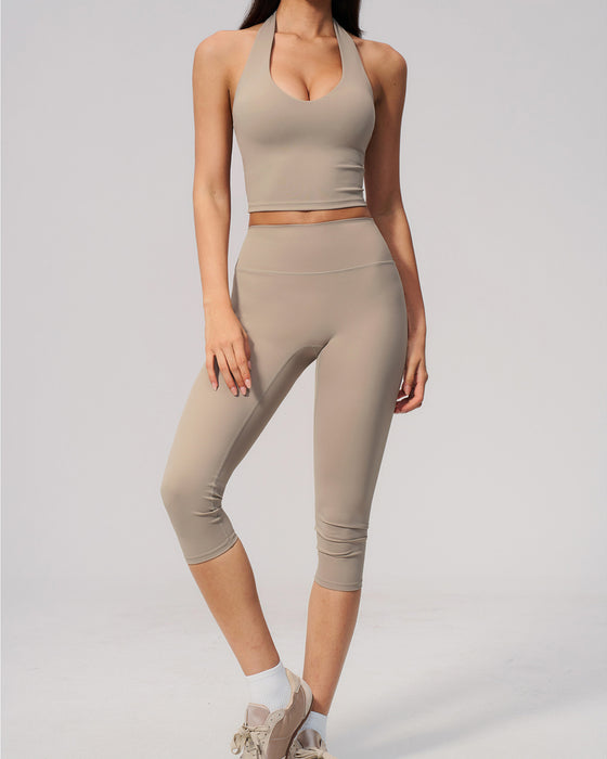 Leggings Yoga Høj Talje Medium