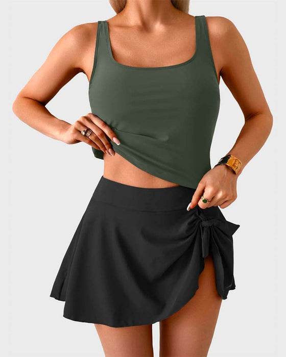 Tankini Sidebinding Feriestil