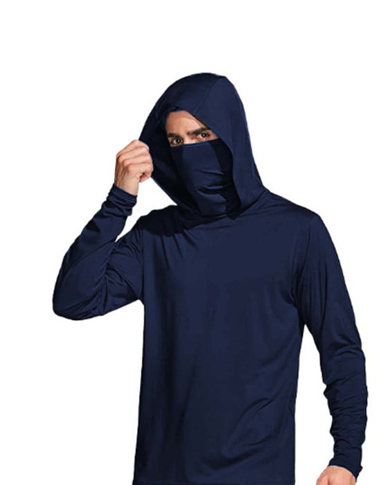 Herre Hoodies Ventileret Hurtigtørrende Hoodie Sol