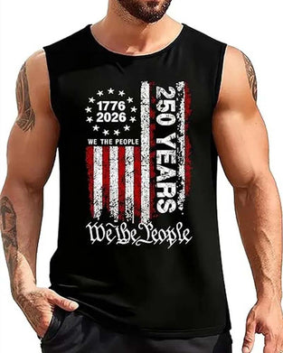 Herre Tanktop Afslappet Ærmløs