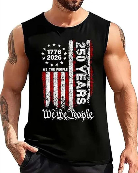 Herre Tanktop Afslappet Ærmløs