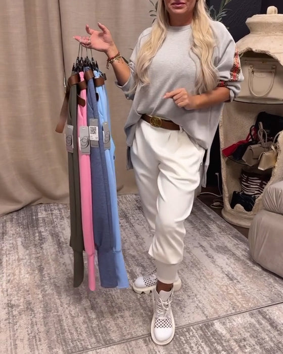 Bukser Ensfarvet Enkel