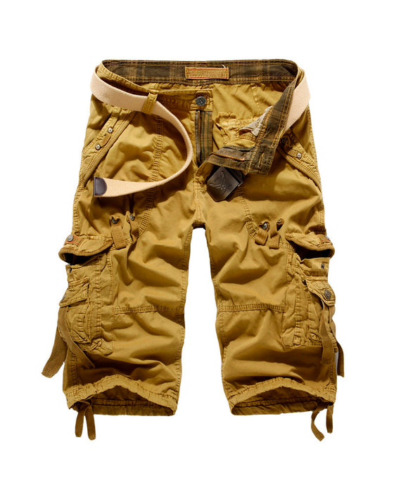 Shorts Multiflomme Afslappet Cargo Fem Minut