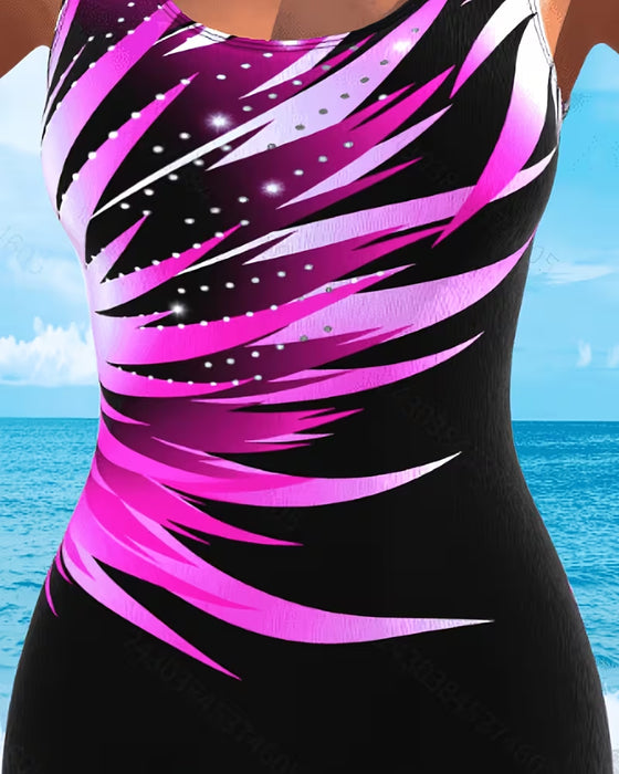 En Delt Gradient Shorts