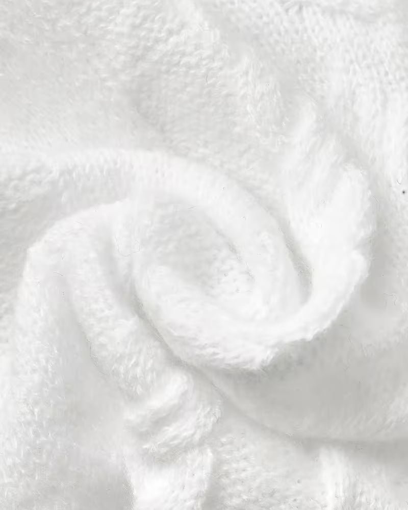 Sweater Hals Høj Udskæring Patchwork