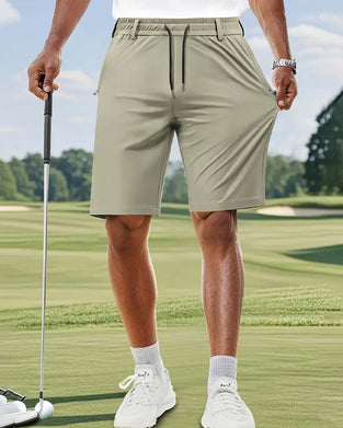 Shorts Elastisk Talje Snørebånd Herre