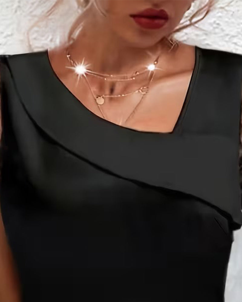 T-Shirt Afkrave Blonder Korte Ærmer