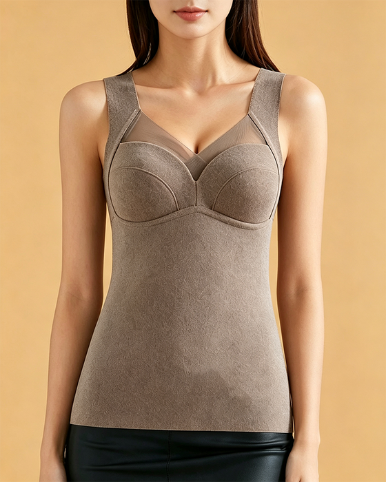 Tanktop Ét Stykke Vatteret Varm