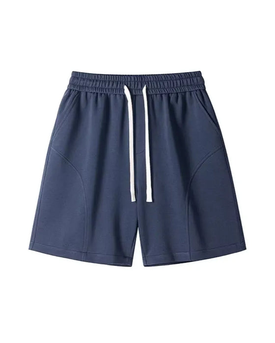 Shorts Afslappet Lige Ben Snøre Bermuda
