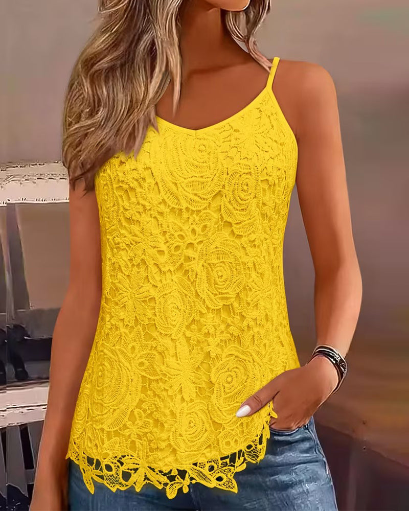 Cami Top Camisole Blonder