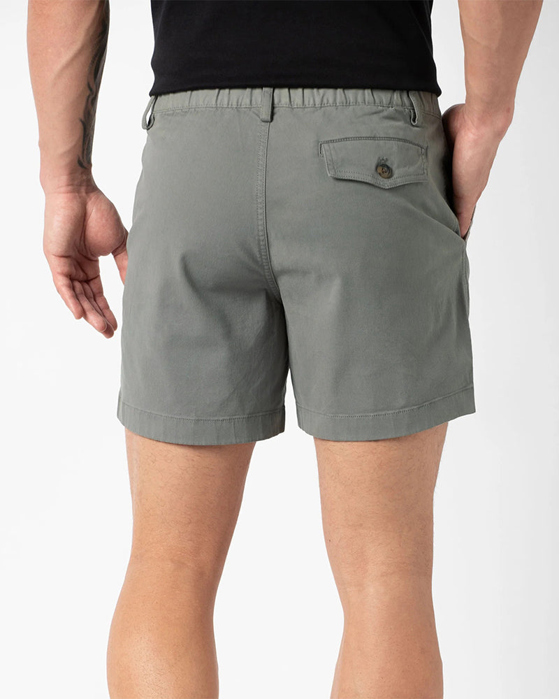 Shorts Ren Farve Elastisk Talje Casual