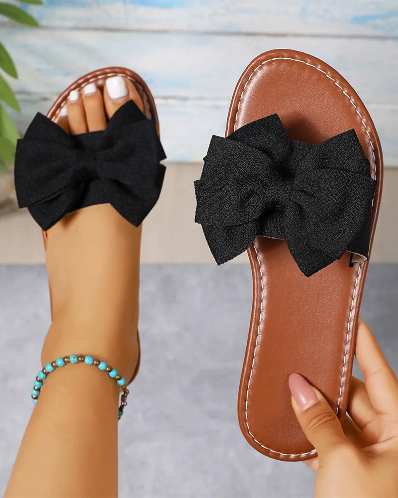 Sandaler Kvinders Sløjfedesign Påsandaler