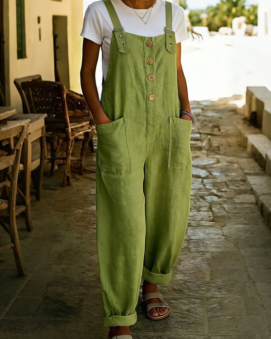 Jumpsuit Afslappet Justerbar