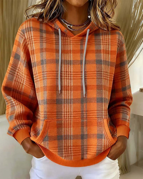 Hoodie ternet Lomme Casual