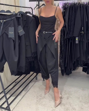 Bukser Modne Knipling Stiksning Harem