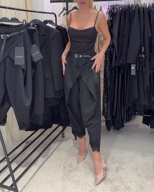 Bukser Modne Knipling Stiksning Harem