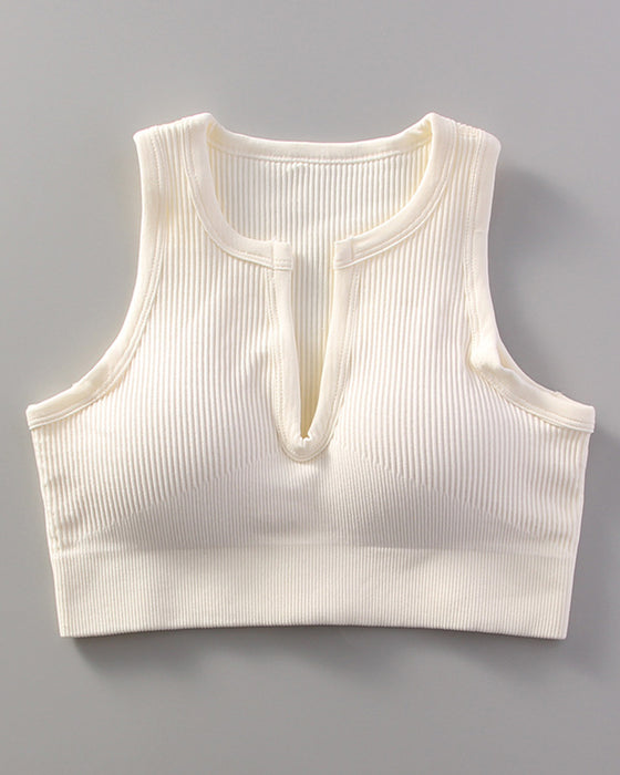 Tank Top Yoga Sport Med Bh