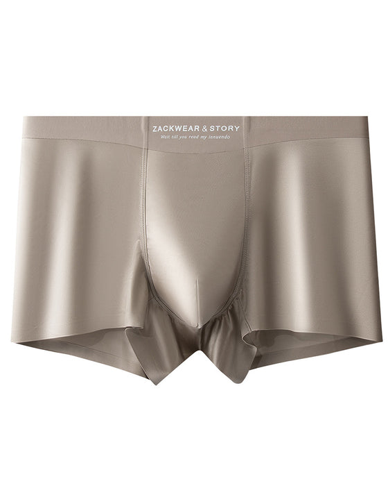Herre Shorts Issilke Åndbar Boxer