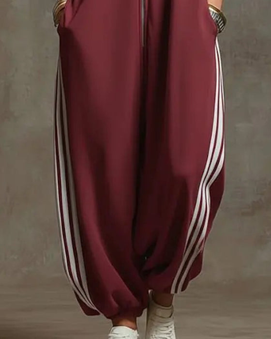 Jumpsuit Hip Hop Stribet
