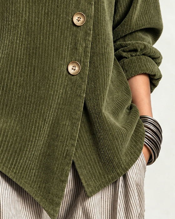 Frakke Turtleneck Knap Løs